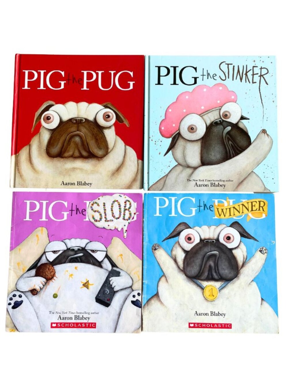 Entire Closet $5! Pig The Pug Kids Kid Paperback Hardcover Books Book Set